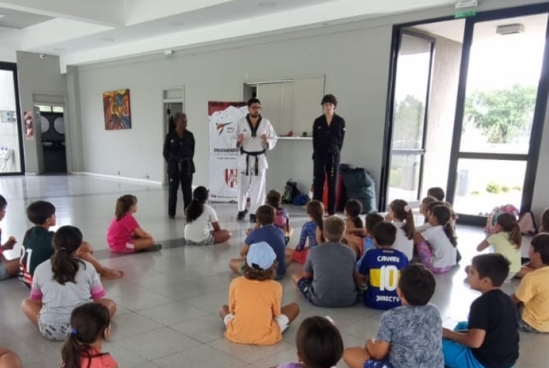 Clase de Taekwondo 